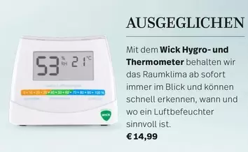 Hygro- und Thermometer