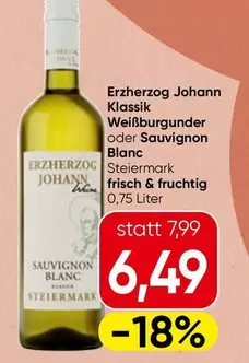 Klassik Weißburgunder oder Sauvignon Blanc