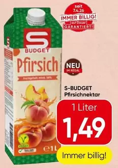 Pfirsich Nektar