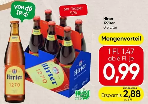 Hirter 1270er 0,5 Liter