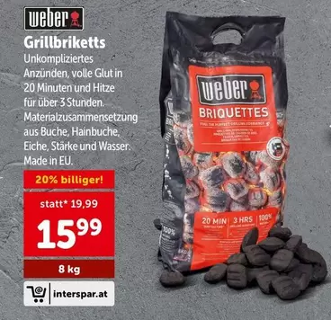 Weber - Grillbriketts