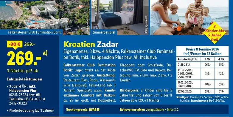 Kinder - Kroatien Zadar
