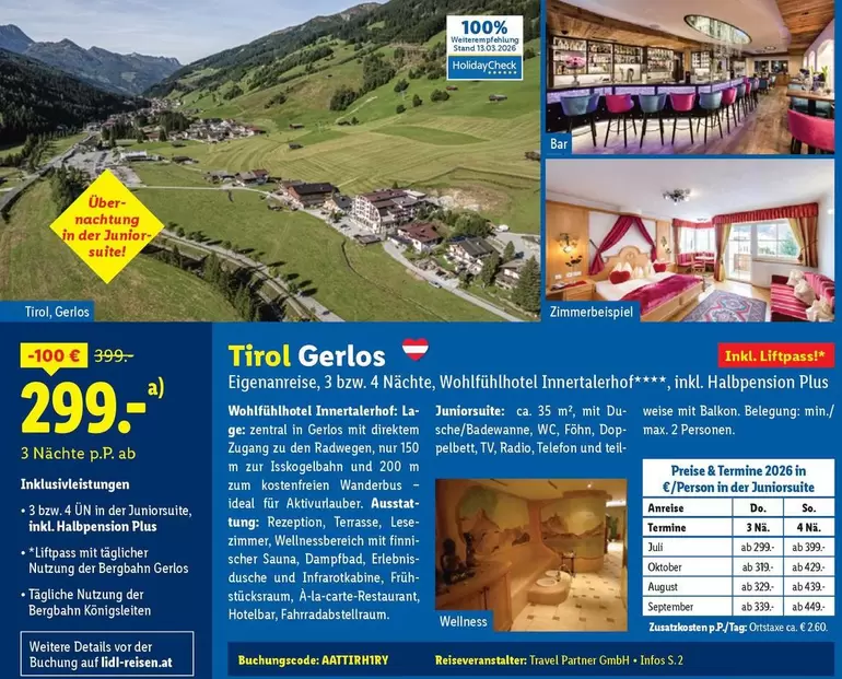 Wellness - Tirol Gerlos