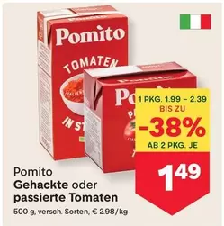 Gehackte oder passierte Tomaten