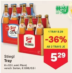 Stiegl -  Goldbrau Tray