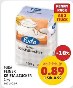 Feiner Kristallzucker