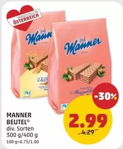 Manner - MANNER Beutel*