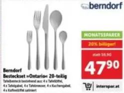 Besteckset "Ontario"