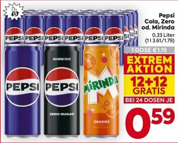 Orange - Cola, Zero od. Mirinda