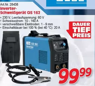 Inverter-Schweißgerät GIS 162