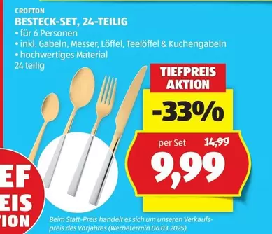 BESTECK-SET, 24-TEILIG