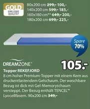 Gold - Topper REKEFJORD