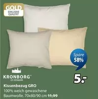 Gold - Kissenbezug GRO