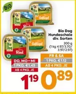 Bio -  Dog Hundeschale div. Sorten