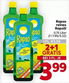 Rapso reines Rapsöl