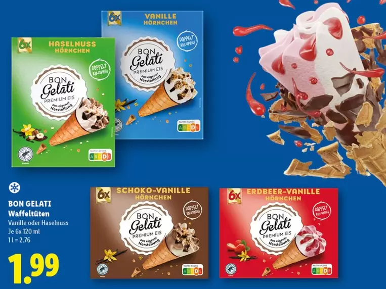 BON Gelati Premium Eis