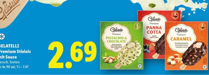 Premium Stieleis