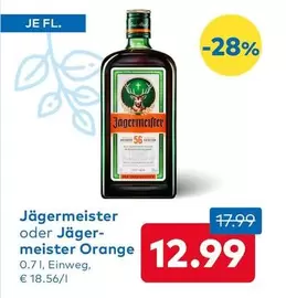 Orange - Jägermeister oder Jägermeister