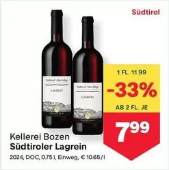 Südtiroler Lagrein 2024, DOC, 0.75 l