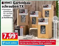 Gartenbau-schrauben TX