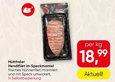 Hendlfilet im Speckmantel