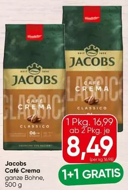 Café Crema Classico ganze Bohne