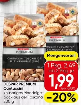 Cantuccini Toscani IGP alle Mandorle
