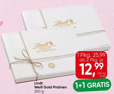 Lindt - Wei Gold Pralinen