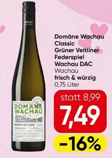 Grüner Veltliner Federspiel Wachau DAC
