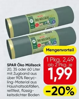 Boden - Öko Müllsack