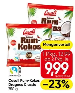 Fairtrade - Rum-Kokos Dragees Classic