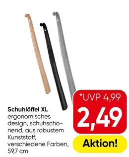 Schuhlöffel XL