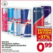 Red Bull - Energydrink, Edition