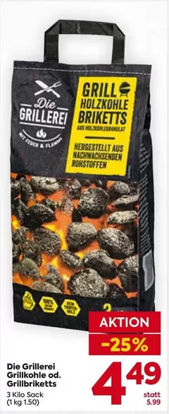 Grillholzkohle od. Grillbriketts