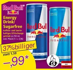 Red Bull - Energy Drink Sugarfree