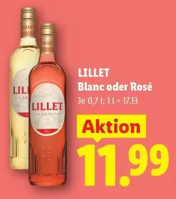 Lillet - Blanc oder Rosé