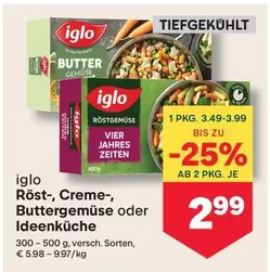 Röst-, Creme-, Buttergemüse oder Ideenküche