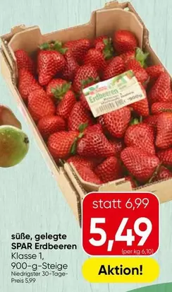 SPAR Erdbeeren Klasse 1