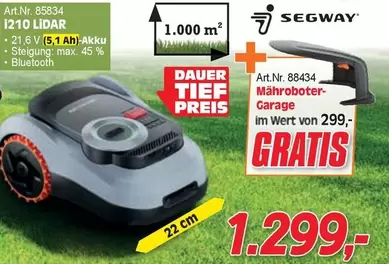 Segway - I210 LIDAR
