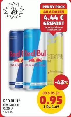 Red Bull -  div. Sorten
