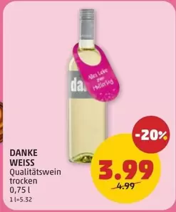 Weiss - Qualitätswein trocken