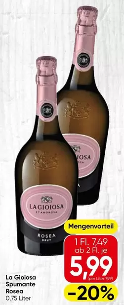 La Gioiosa Spumante Rosea