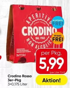Crodino Rosso 3er-Pkg