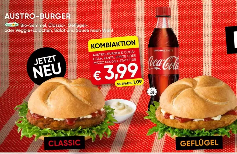 Coca Cola - AUSTRO-BURGER & COCA-COLA