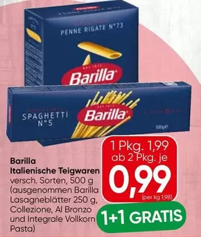 Italienische Teigwaren