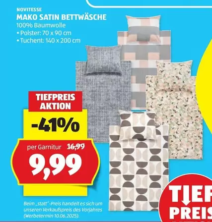 MAKO SATIN BETTWÄSCHE