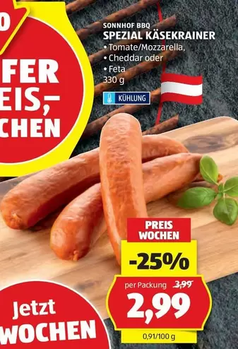 Spezial Käsekrainer