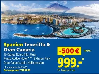 Park - Spanien Teneriffa & Gran Canaria