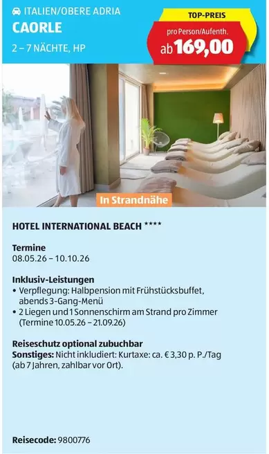 Hp - HOTEL INTERNATIONAL BEACH ****