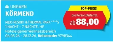 Park - MJUS RESORT & THERMAL PARK